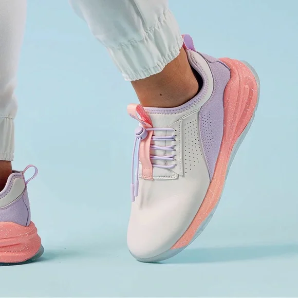 Clove Limited Edition Peach Quartz Shoes Women’s Nursing Clinical Sneakers - Picture 9 of 16